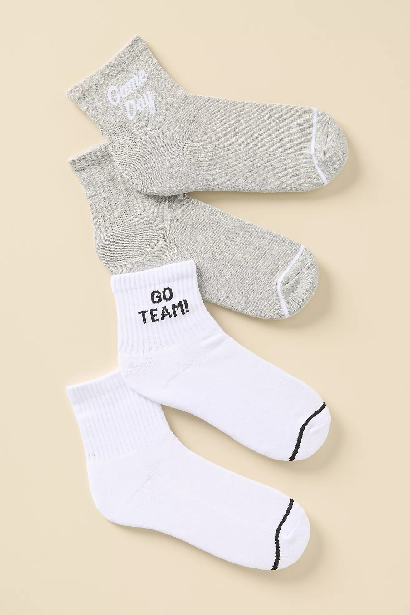 Daily Practice Game Day Socks, Set of 2 | Anthropologie (US)
