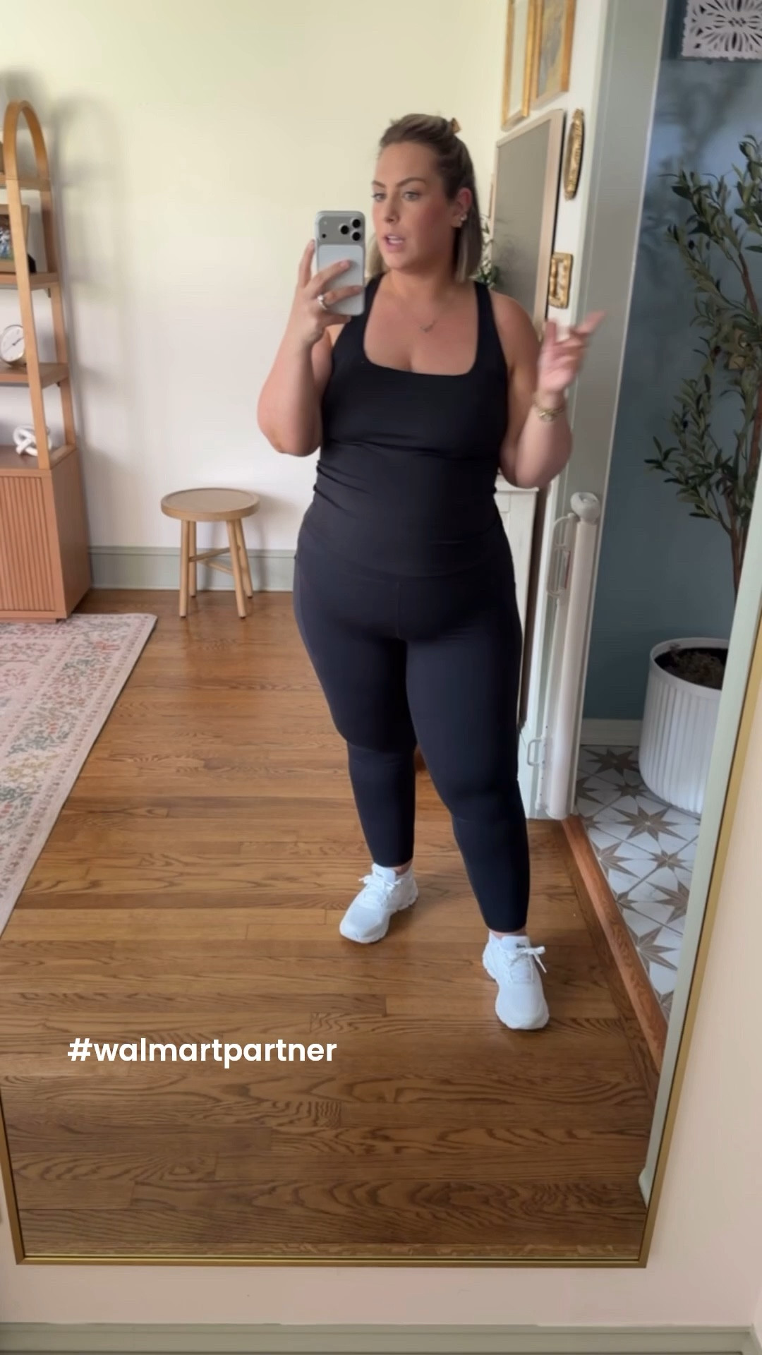 #walmartpartner this set is just so good🎉 
Tank 1X
Leggings XXL
#walmartstyle@walmart @walmartstyle 

#LTKActive #LTKPlusSize