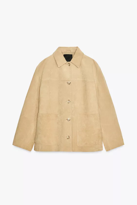 SUEDE LEATHER JACKET ZW COLLECTION LIMITED EDITION | Zara US