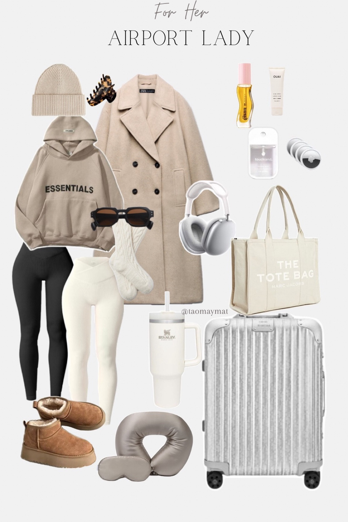 Here’s a airport guide for your next slay at the airport , beautiful lady #airportguide #forher #giftguide

#LTKtravel #LTKHoliday #LTKGiftGuide