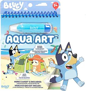 Horizon Group USA Bluey Aqua Art, Includes 4 Reusable Pages of Water Art & Water Pen, Color with ... | Amazon (US)