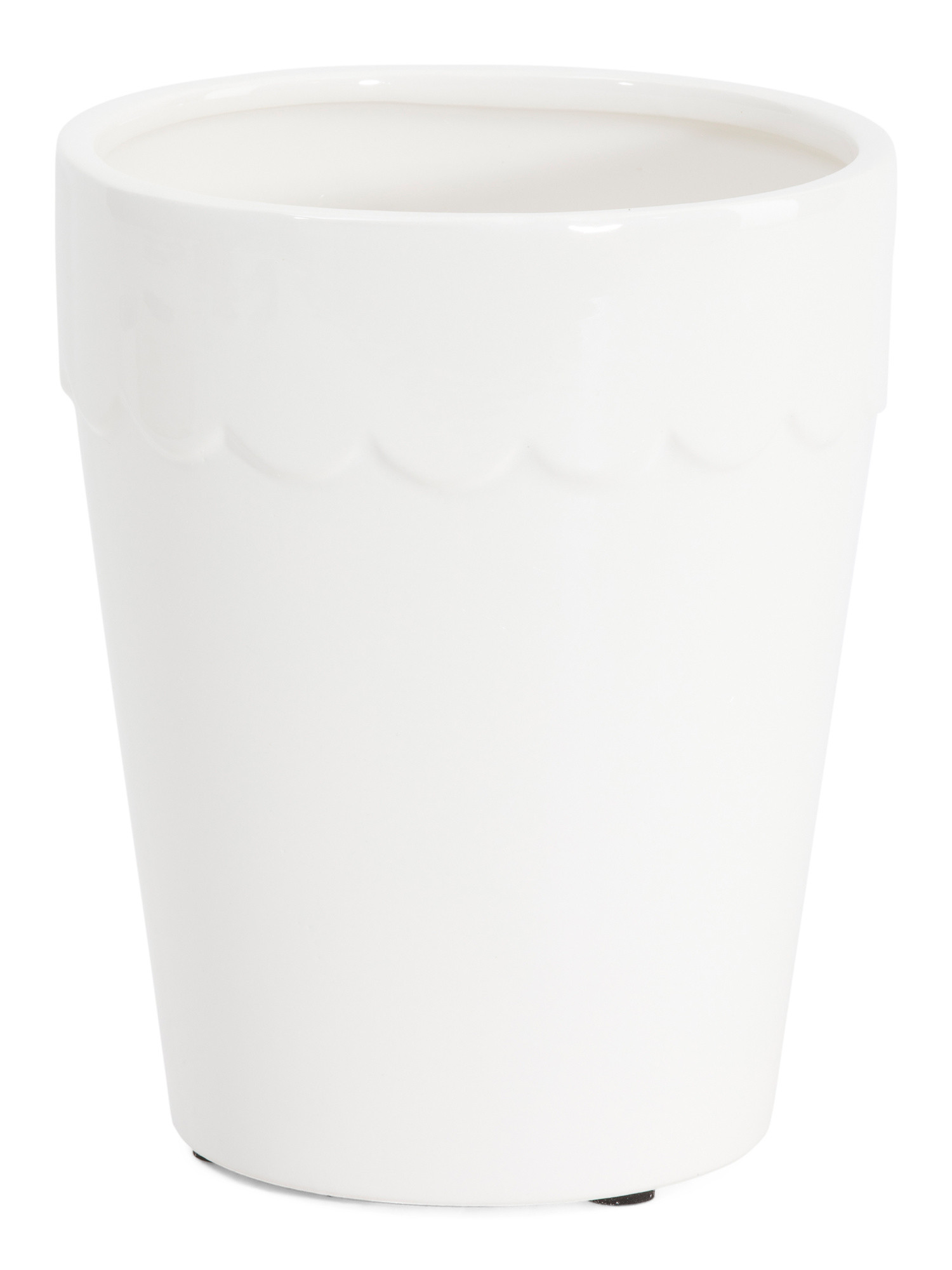 7x8.5 Mirabelle Scalloped Planter | TJ Maxx