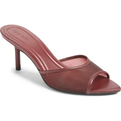 Open Edit Micah Heeled Sandal in Ivory Egret at Nordstrom, Size 6 | Nordstrom