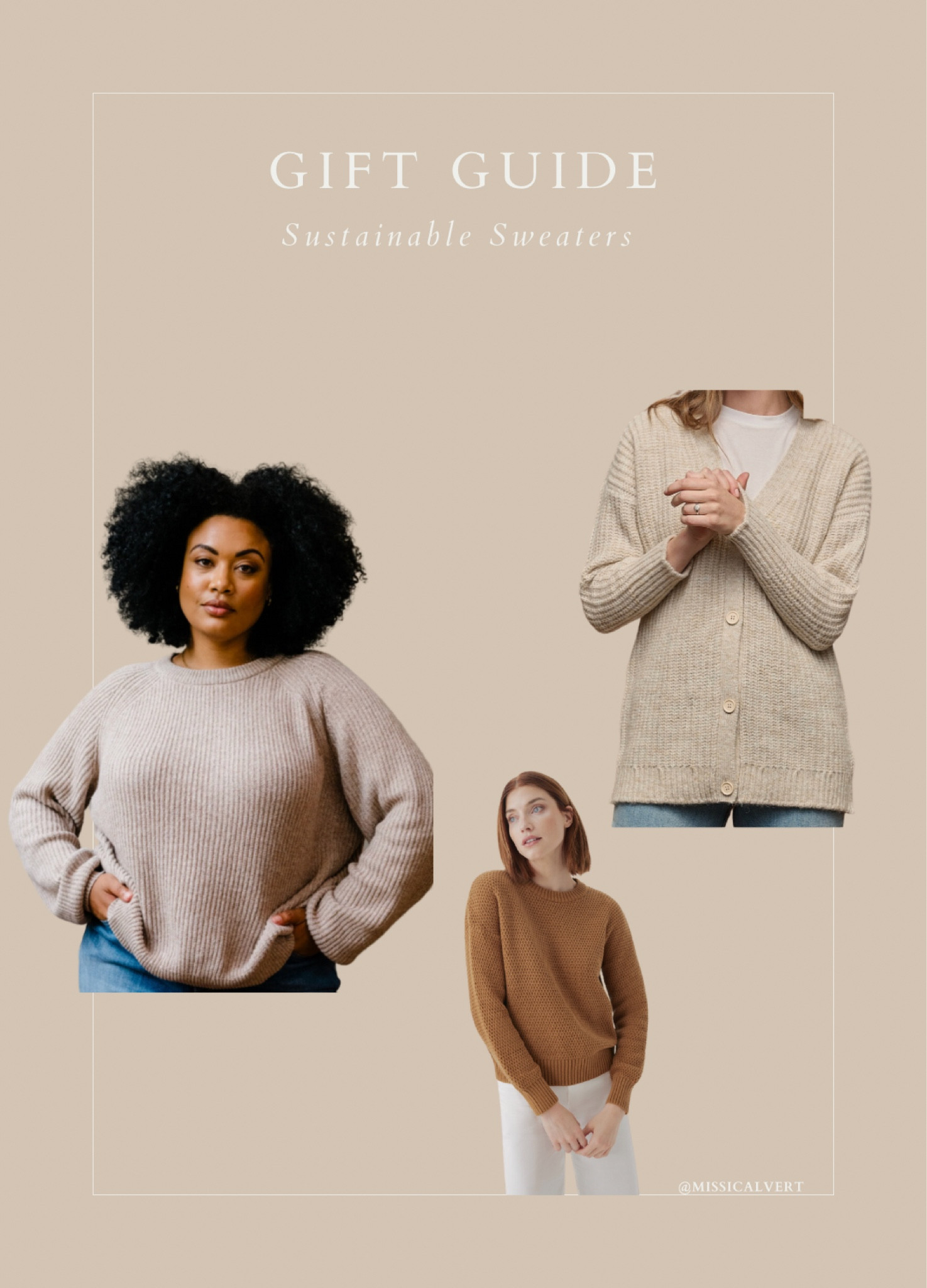 Black Friday gift guide with sustainable sweaters that are on major sale! All ethically made 

#LTKsalealert #LTKGiftGuide #LTKSeasonal