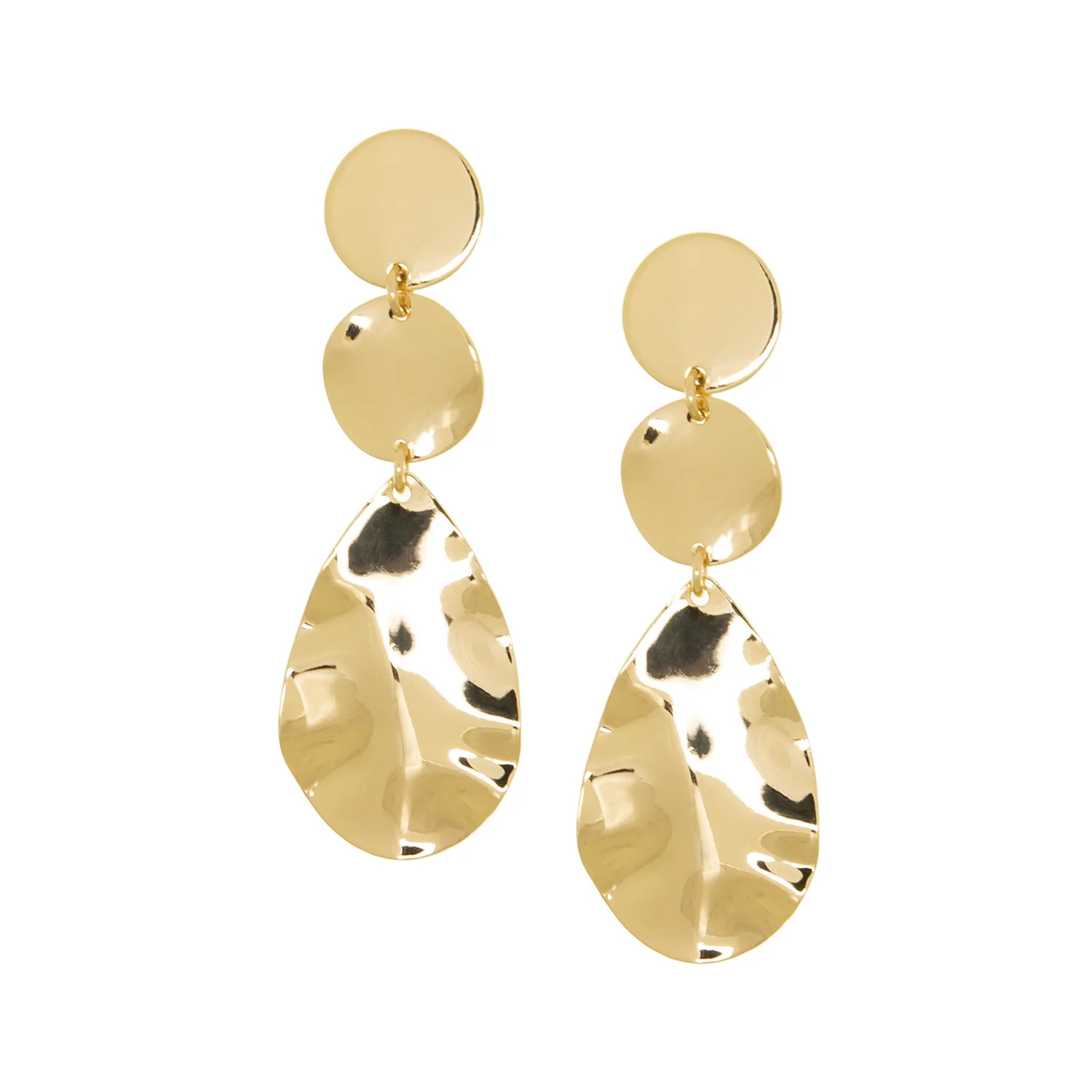 textured teardrop earring | Marlyn Schiff