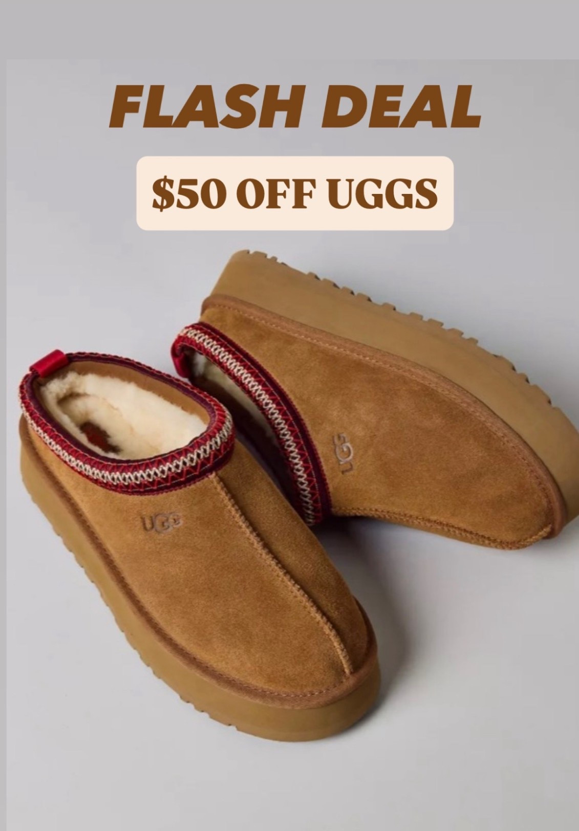 Rare UGG deal 🚨 These classic UGG slippers are marked $50 OFF right now, which almost never happens. Cozy, warm, and perfect for everyday wear around the house or quick errands. This is one of those deals that will sell out fast, especially in popular sizes. If you’ve been waiting to grab UGGs on sale, this is it.

#ltkshoecrush #ltkholiday #ltkunder100 #ltkdeals #uggsale #uggs #cozyfinds #winteressentials #giftideas #shoesale #comfortstyle #affordableluxury #ltkfinds #ltkmostloved

#LTKSaleAlert #LTKGiftGuide #LTKHoliday