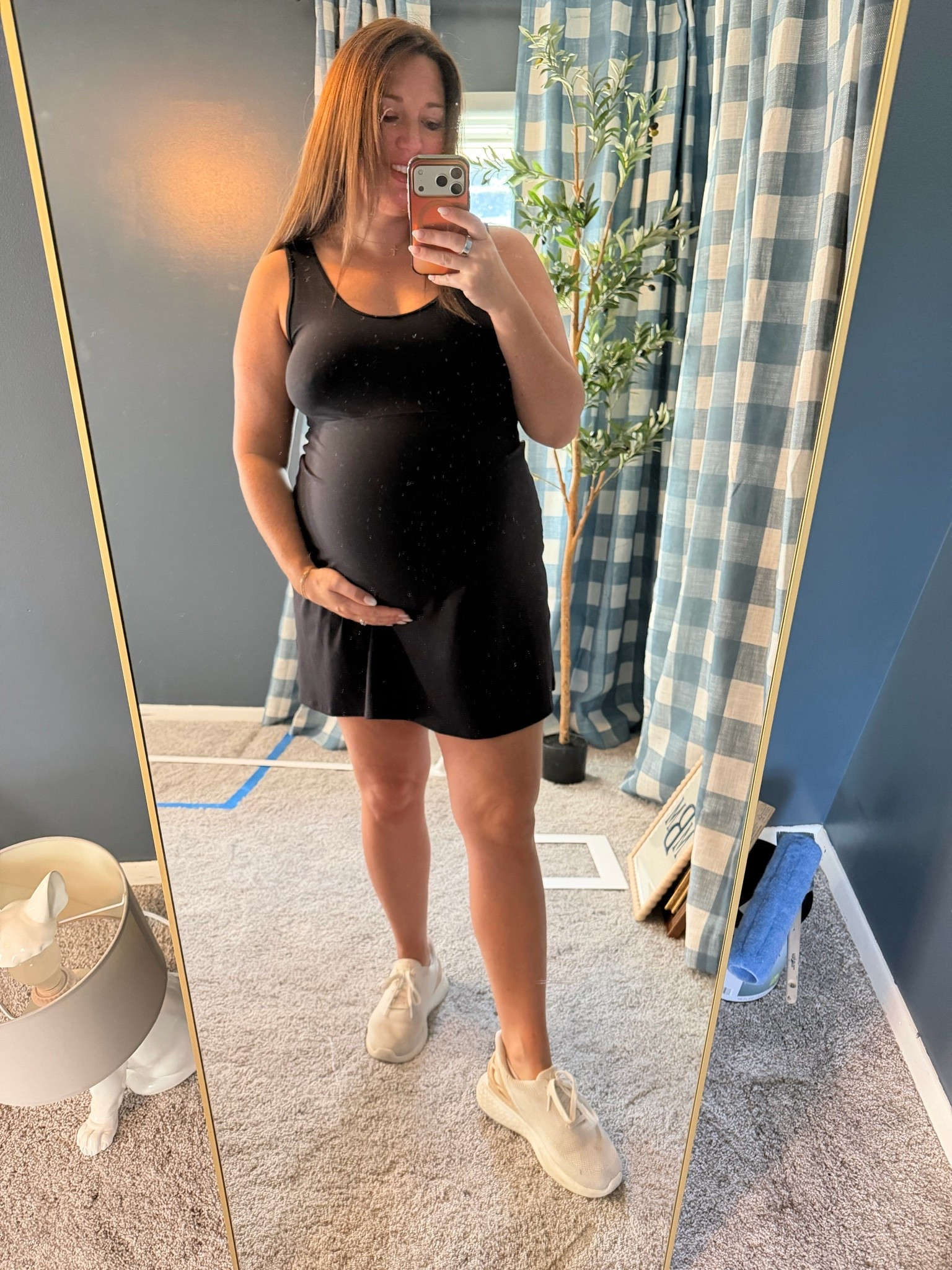 new favorite maternity athletic dress without no built in bra - i love it because it isn’t super tight!

#LTKmomlife #LTKBump #LTKBaby