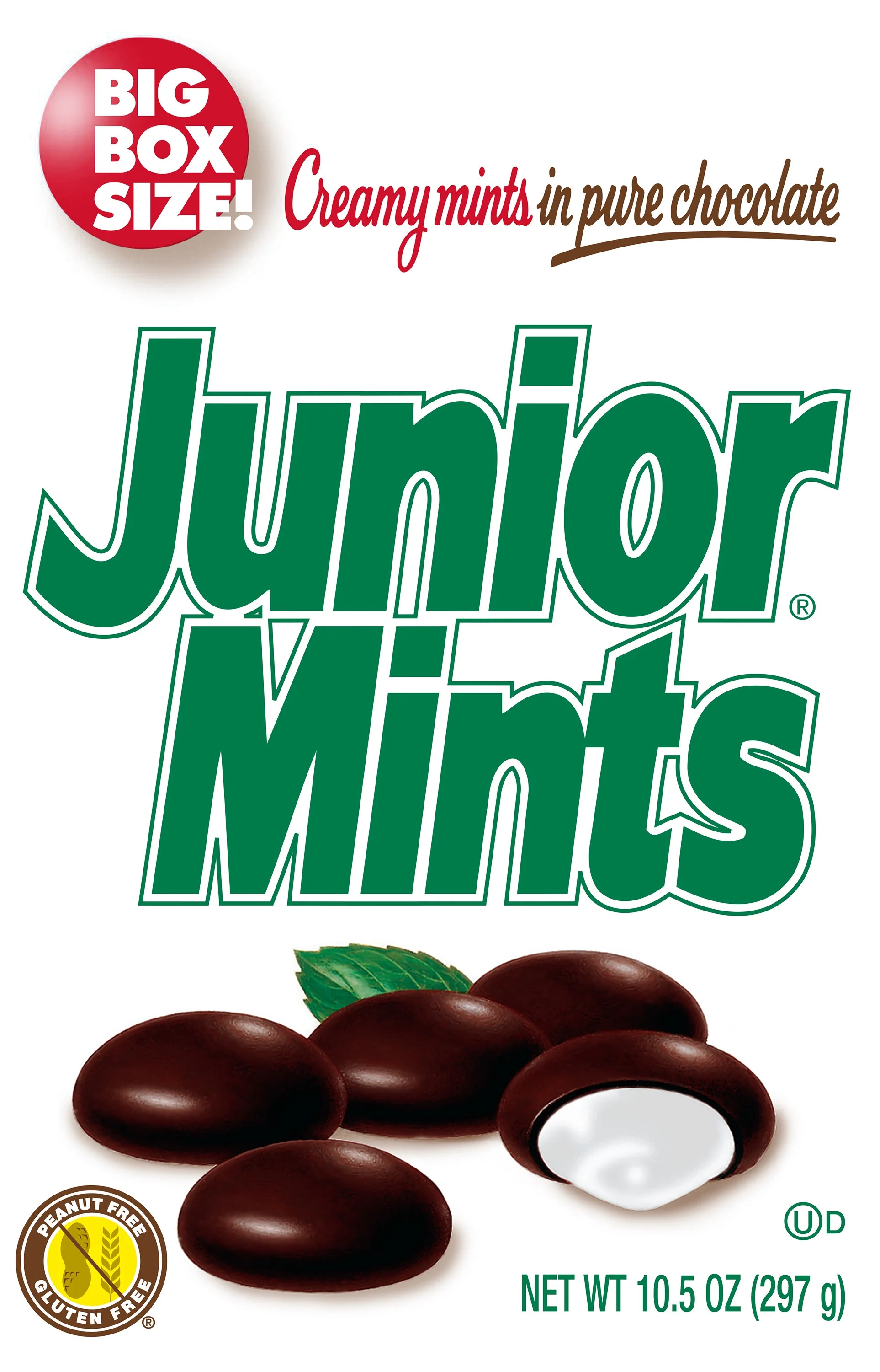 Junior Mints Dark Chocolate Mint Big Box, 10.5 oz - Walmart.com | Walmart (US)