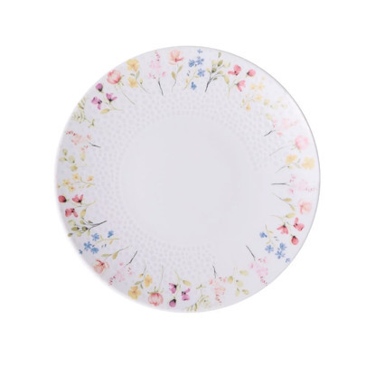 Prato De Sobremesa 21cm Porcelana Decorada Artemis Tramontina | SHEIN
