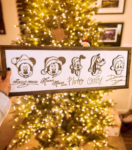 My favorite local sign shop has a huge sale online this weekend! I love their custom wood signs and designs featuring my favorite Disney characters. 

This is elevated Disney home decor for the holidays! 

#LTKCyberWeek #LTKSeasonal #LTKHoliday
