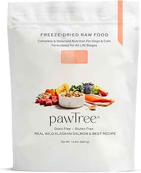 pawTree Freeze-Dried Raw Food for Dogs & Cats. Nutrient-Rich, All-Natural, Complete & Balanced Nu... | Amazon (US)
