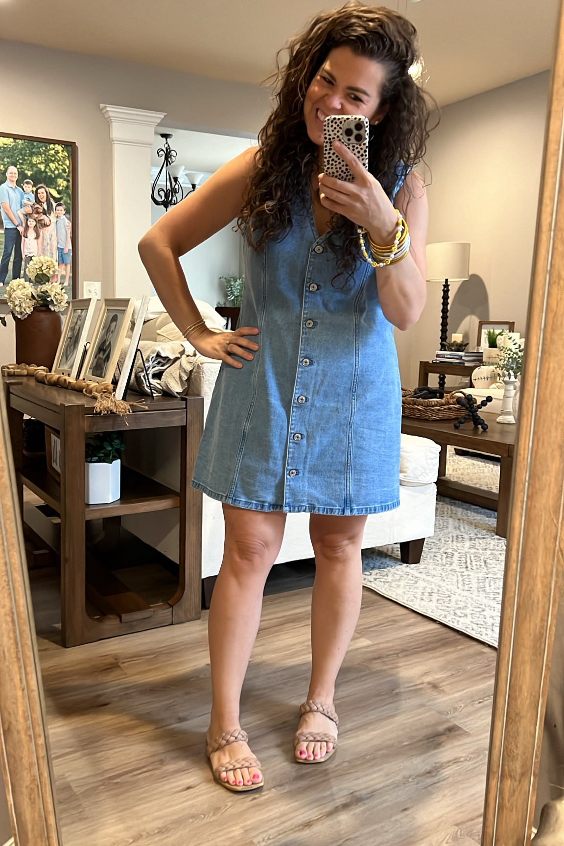 Loving this easy denim dress! Wearing the large petite and it has plenty of room!

#LTKFindsUnder100 #LTKTravel #LTKMidsize