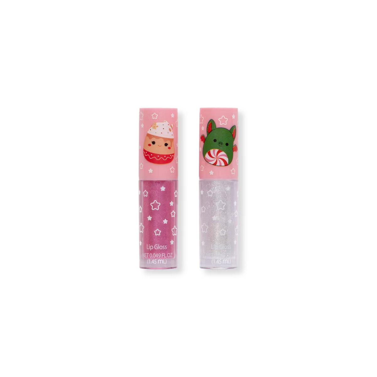 Squishmallow Holiday Ornament - Mini Lip Gloss Gift Set - 2pc | Target