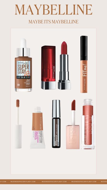 Maybe it’s Maybelline💄

makeup, sale alert, maybelline, lip gloss, plump, mascara, concealer, skincare, foundation, glow, lip stick

#LTKstyletip #LTKbeauty #LTKfindsunder50