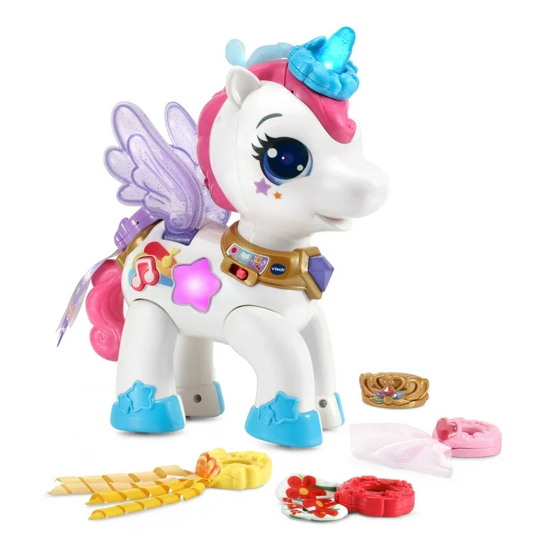 VTech® Style & Glam On Unicorn™ With Six Colorful Accessories - Walmart.com | Walmart (US)