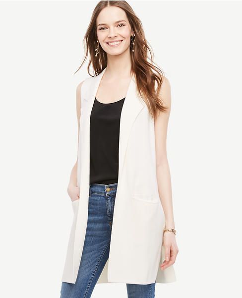 Sleeveless Vest | Ann Taylor (US)