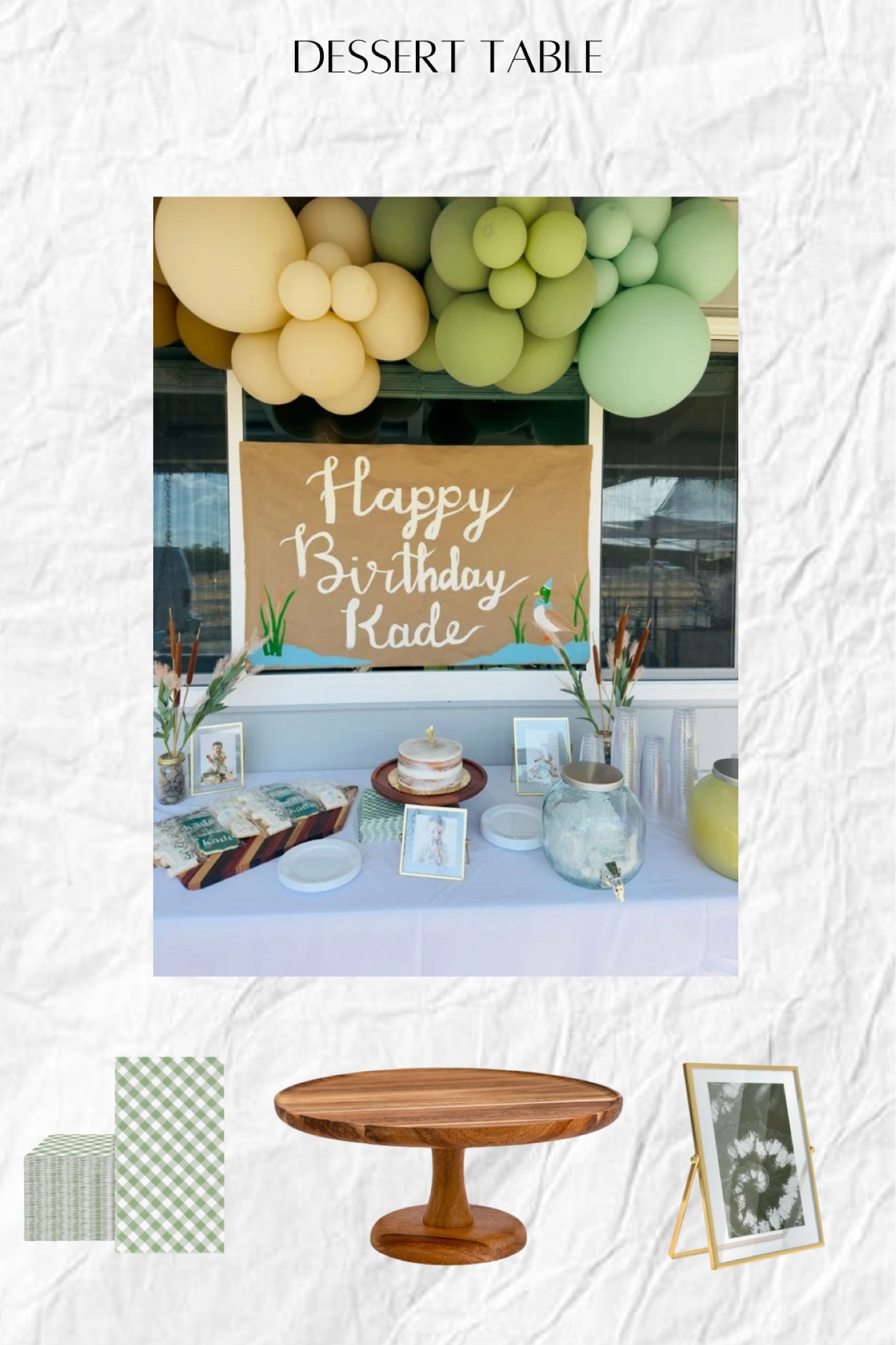 One lucky duck first birthday party decor dessert table 

#LTKBaby #LTKParties #LTKKids