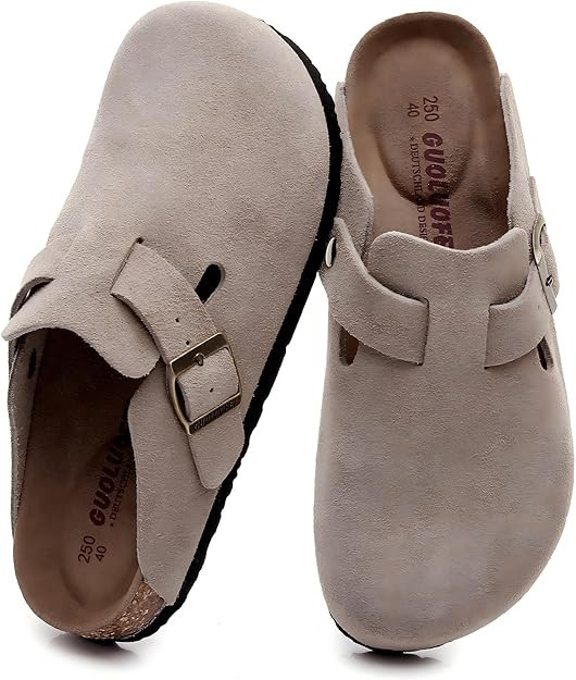 Clogs For Women, Womens Clogs- Mules House Slipers With Arch Support And Adjustable Buckle | Amazon (US)