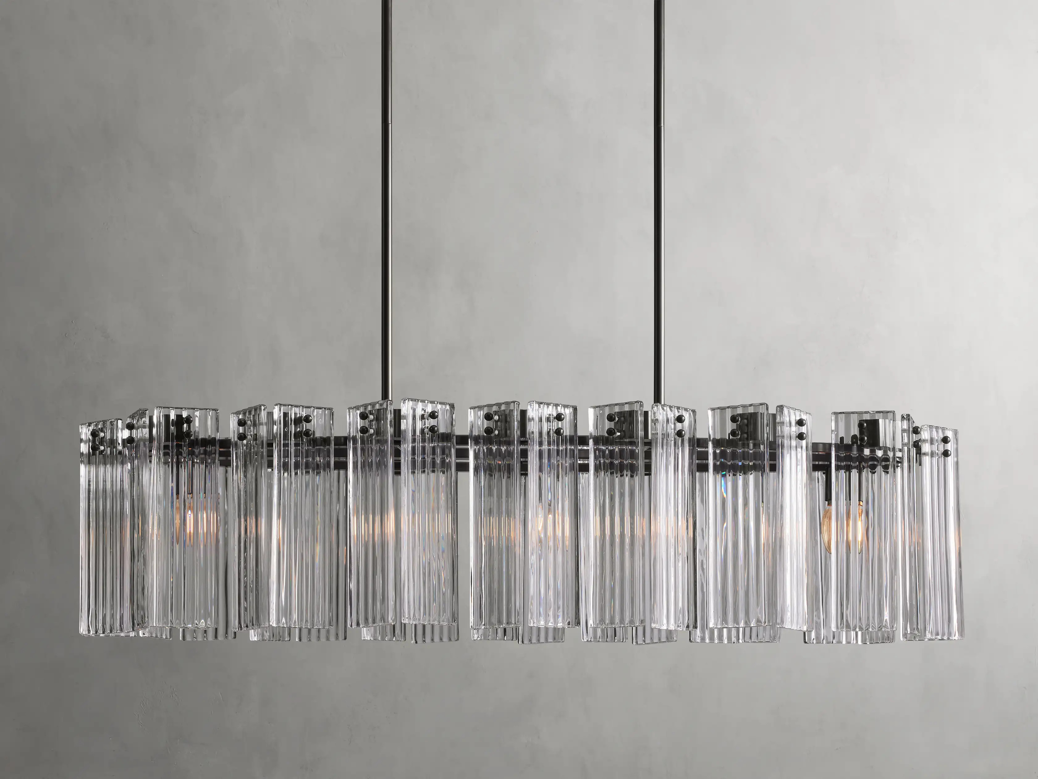 Delsie Oval Chandelier | Arhaus