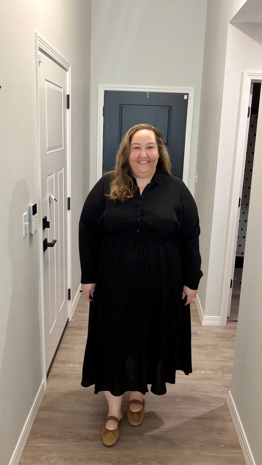 Everyone needs a little black dress and this one transitions perfectly to spring with long sleeves, yet not too thick and hot. 

#rebekahelizstyle 

#LTKootd #LTKPlusSize