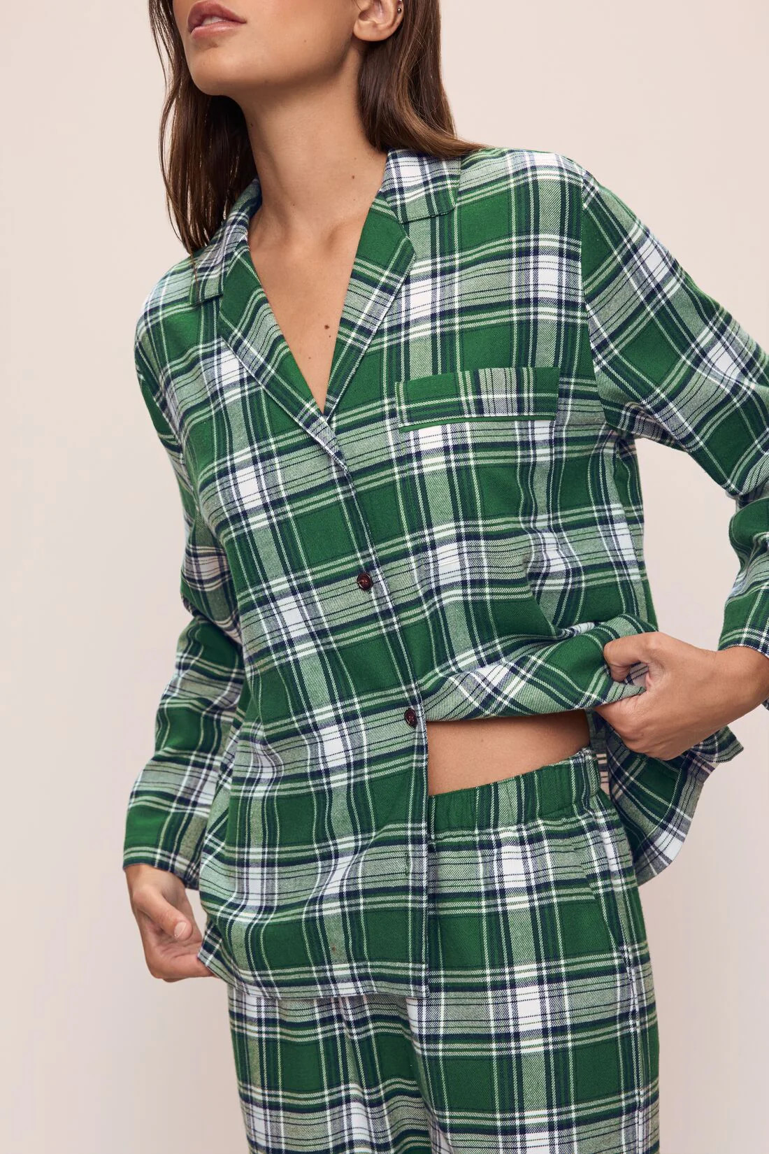 Flannel Long PJ Set | Eberjey