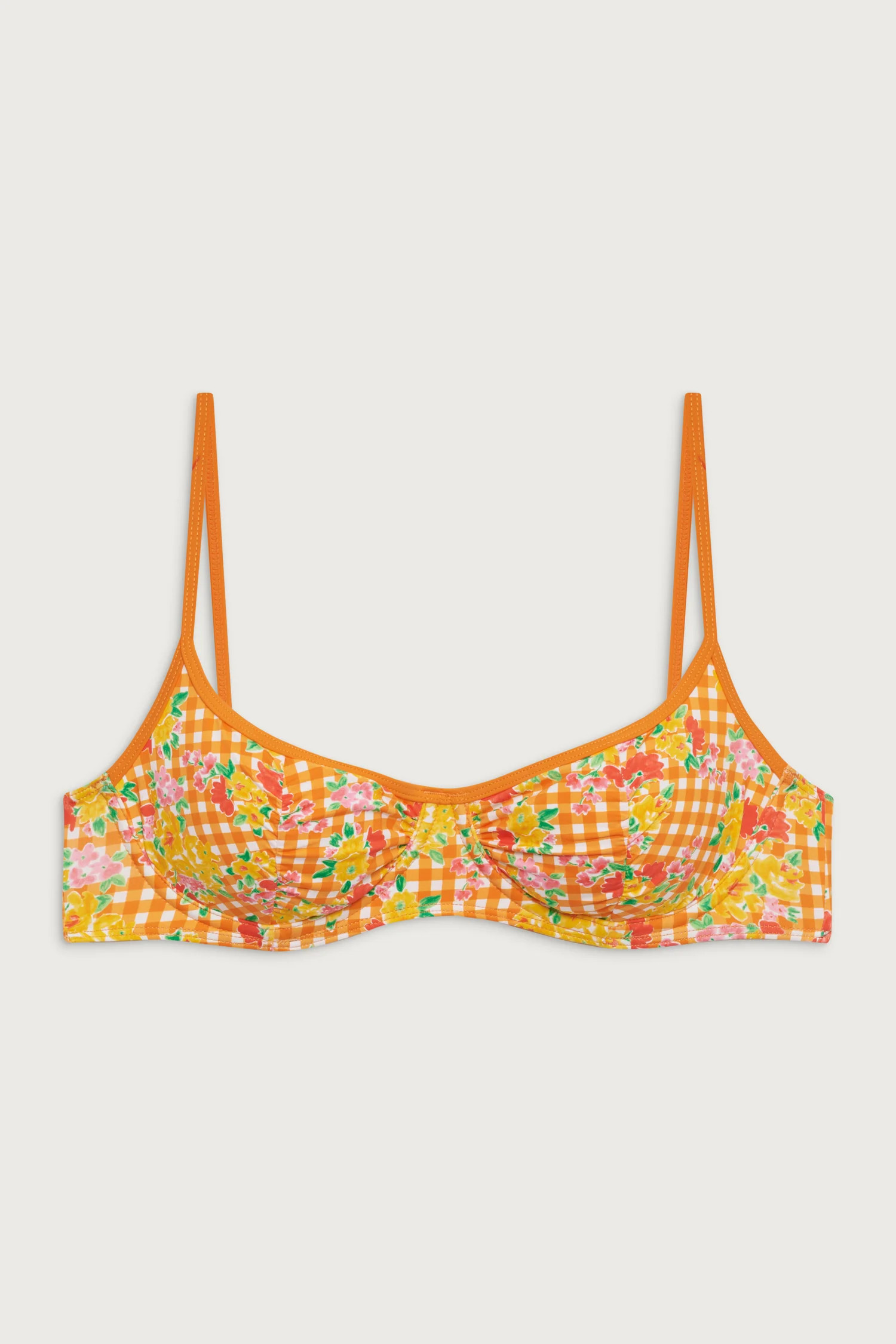 Dean Floral Underwire Bikini Top | Frankies Bikinis