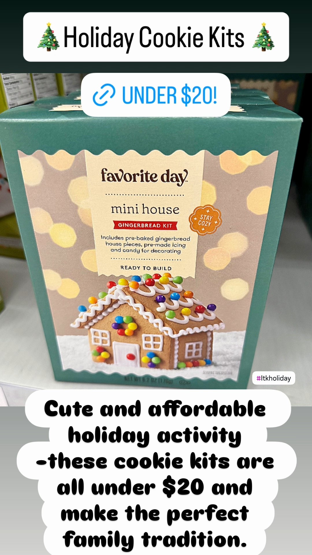 Holiday Cookie Kits 🍪🎄
Such a cute and affordable holiday activity — these cookie kits are all under $20 and make the perfect family tradition. Great for gifting, parties, kids, or a festive night at home!

I linked several kits to choose from, including gingerbread, sugar cookie sets, and themed DIY builds. Such a fun way to spend time together this season! ❄️✨

#LTKHoliday #LTKSeasonal #LTKFamily #LTKKids #LTKFindsUnder50 #LTKHome #LTKCyberWeek

holiday cookie kits
Christmas cookie kits
gingerbread cookie kit
family holiday activities
kids holiday activities
holiday baking
baking kits
DIY cookie kits
fun family activities
affordable holiday gifts
gifts under $20
stocking stuffer ideas
holiday treats
cookie decorating
Christmas activities
gift ideas for kids
family time ideas
holiday traditions
baking with kids
festive treats


Shop the kits below👇


#LTKHome #LTKSaleAlert #LTKGiftGuide