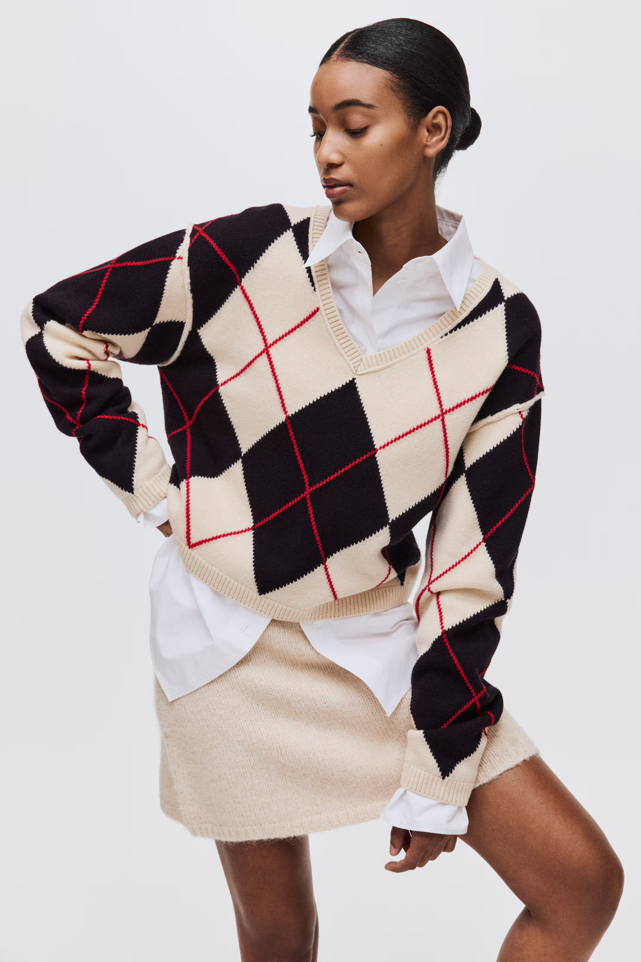 Gestrickter Minirock | H&M (DE, AT, CH, NL, FI)