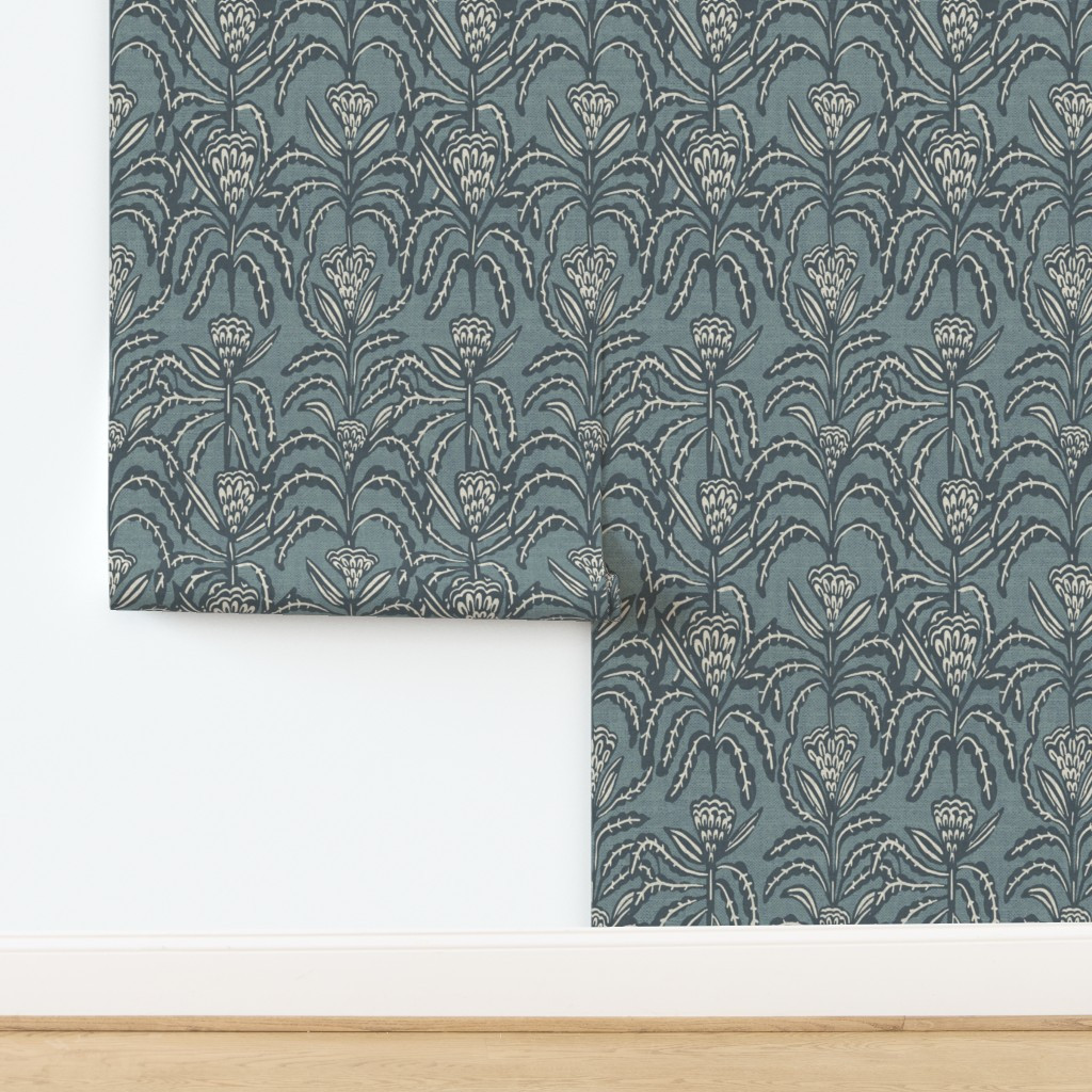 MAISEY DENIM Wallpaper byholli_zollinger | Spoonflower