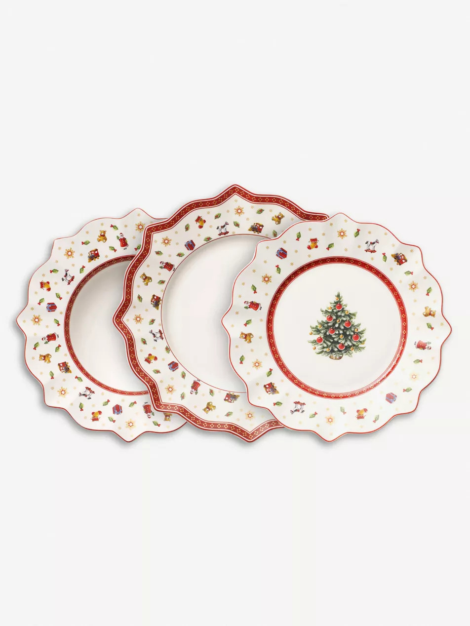 Toy's Delight porcelain plate 12-piece set | Selfridges