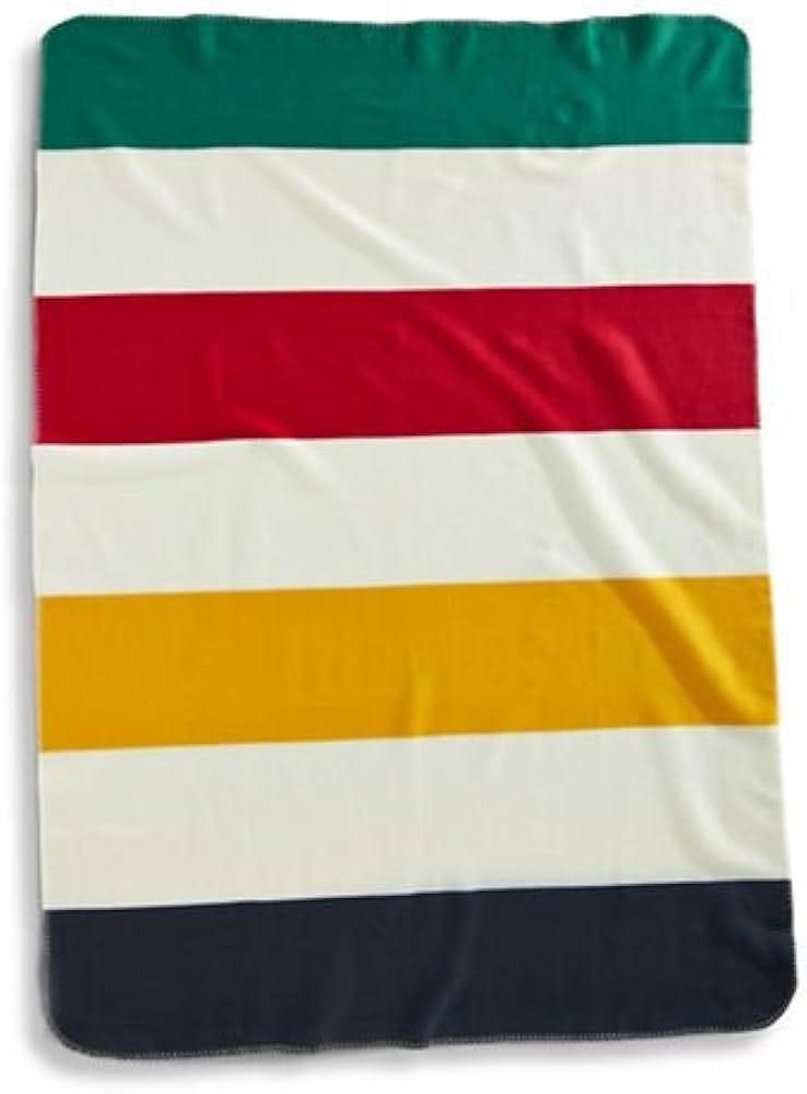 Hudson's Bay Fleece Throw Blanket Chunky Stripe | Amazon (CA)
