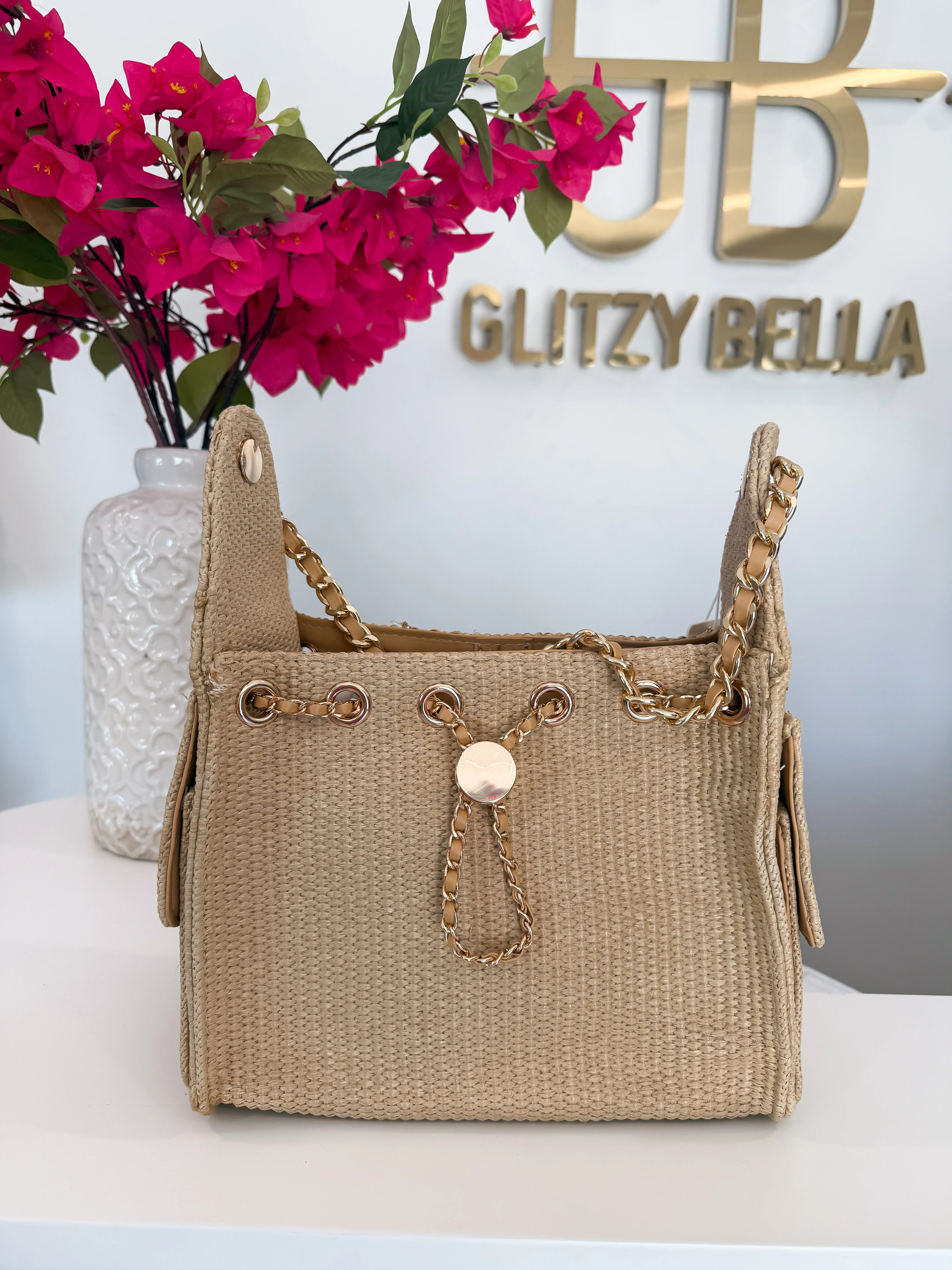 NEW!! "Luxe Icon" Shoulder Bag in 3 Colors! | Glitzy Bella