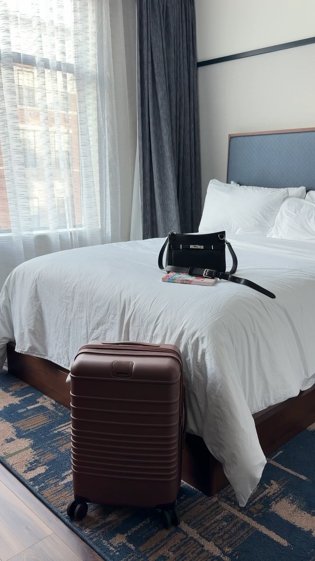 My favorite part of traveling isn’t arriving… it’s packing with intention. ✈️🤎

A well-packed carry-on means fewer decisions, less stress, and more room to enjoy the trip. For this trip, I brought my trusted @beistravel carry-on, a book for quiet moments between meetings, and the bag I’ve been carrying nonstop lately from @vivrelle.

The secret isn’t packing more. It’s packing better.

A cohesive color palette, versatile pieces, and accessories that work with everything make all the difference.

What’s always in my carry-on?
📖 A good book
👜 A versatile handbag
🎧 Headphones
💄 A few beauty essentials
✨ A little extra room for inspiration along the way

What is one thing you never travel without?

#TravelStyle #CarryOnOnly #BusinessTravel #TravelEssentials #BeisTravel #Vivrelle #FrequentTraveler #TravelWardrobe #PackingTips

#LTKdayinmylife #LTKTravel
