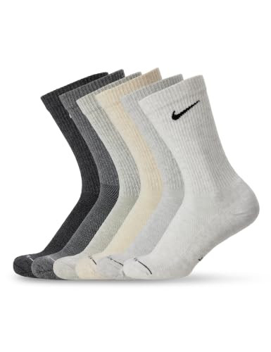 Nike Everyday Plus Crew (6 Pairs), Multi-Color, Medium | Amazon (US)