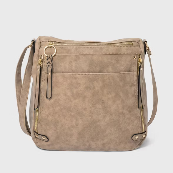 VR NYC Crossbody Bag - Tan | Target