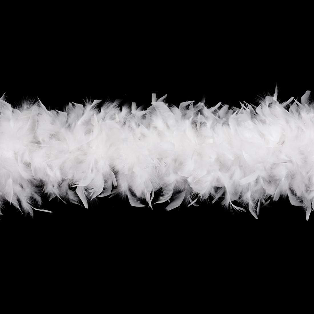 Handy Lidy 150 Grams Chandelle Boa Turkey Feather 2 Yards Women Adult Costume Dress Accessory DIY... | Amazon (US)