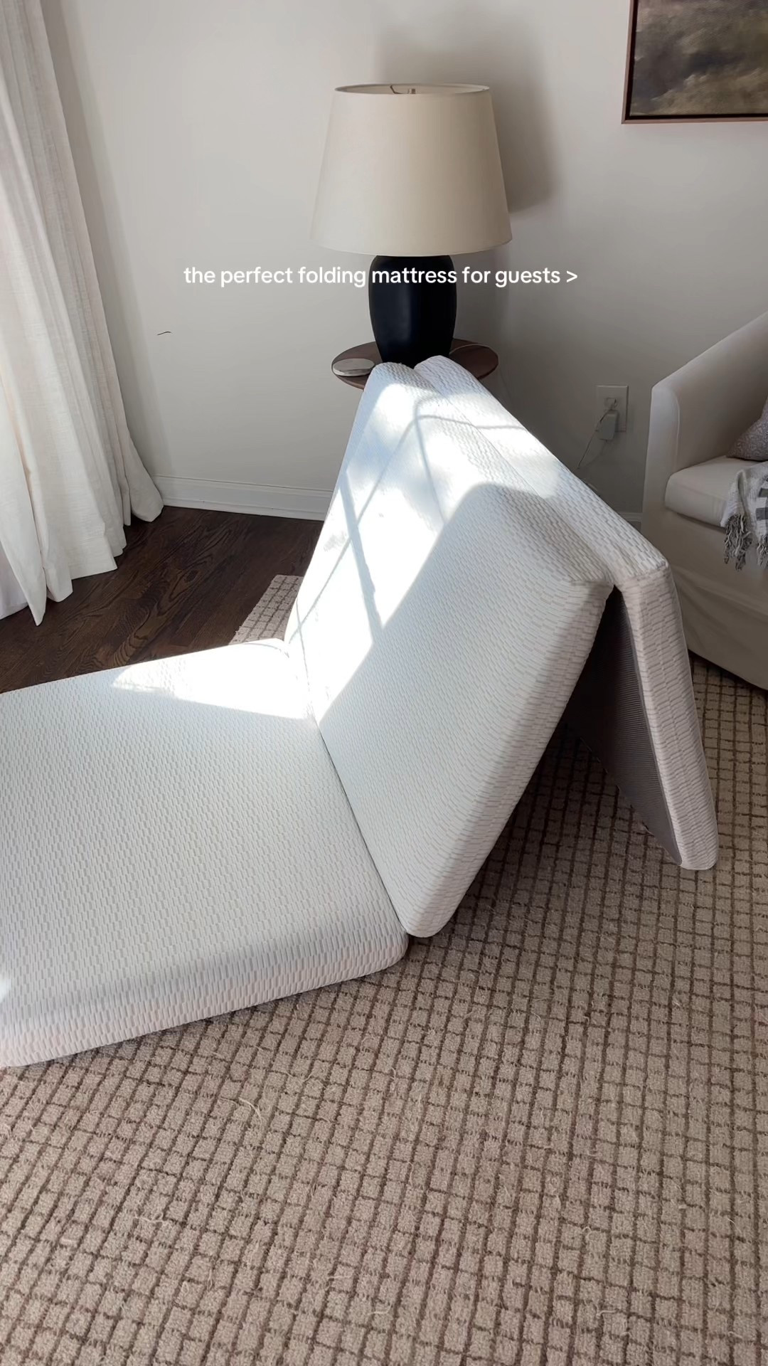 THE AMAZON FIND YOU NEED FOR GUESTS 🤍✨

If you don’t have a guest room but still want to be that host… this Amazon folding mattress is the best thing I’ve added to my home.

It folds up, stores away easily, and turns any space into a cozy sleep setup in seconds 🙌

Perfect for:
✔️ overnight guests
✔️ small apartments + limited space
✔️ sleepovers or movie nights
✔️ extra seating that doubles as a bed

I love that it’s actually comfortable (not one of those thin mats) and doesn’t take up permanent space—which is everything if you’re trying to keep your home clutter-free.

Think: practical, space-saving, and one of those things you’ll use way more than you expect ✨

Shop my favorite folding mattresses from Amazon on LTK 🤍


amazon folding mattress, tri fold mattress amazon, portable guest bed, foldable floor mattress, space saving bed ideas, temporary sleeping solutions, small space guest bed, memory foam folding mattress

#LTKHome