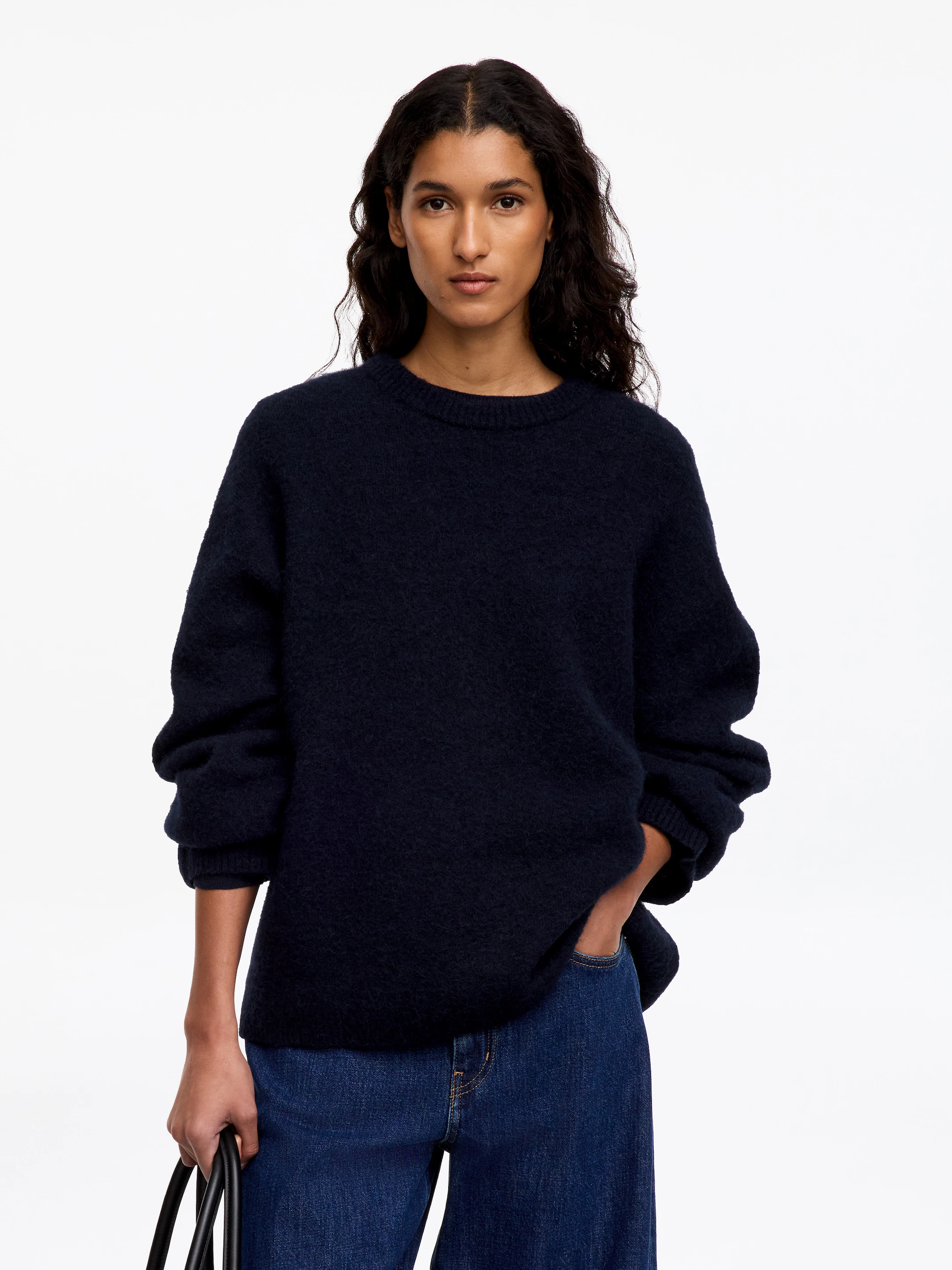 Pull en m\u00e9lange de laine et d'alpaga | Arket EU