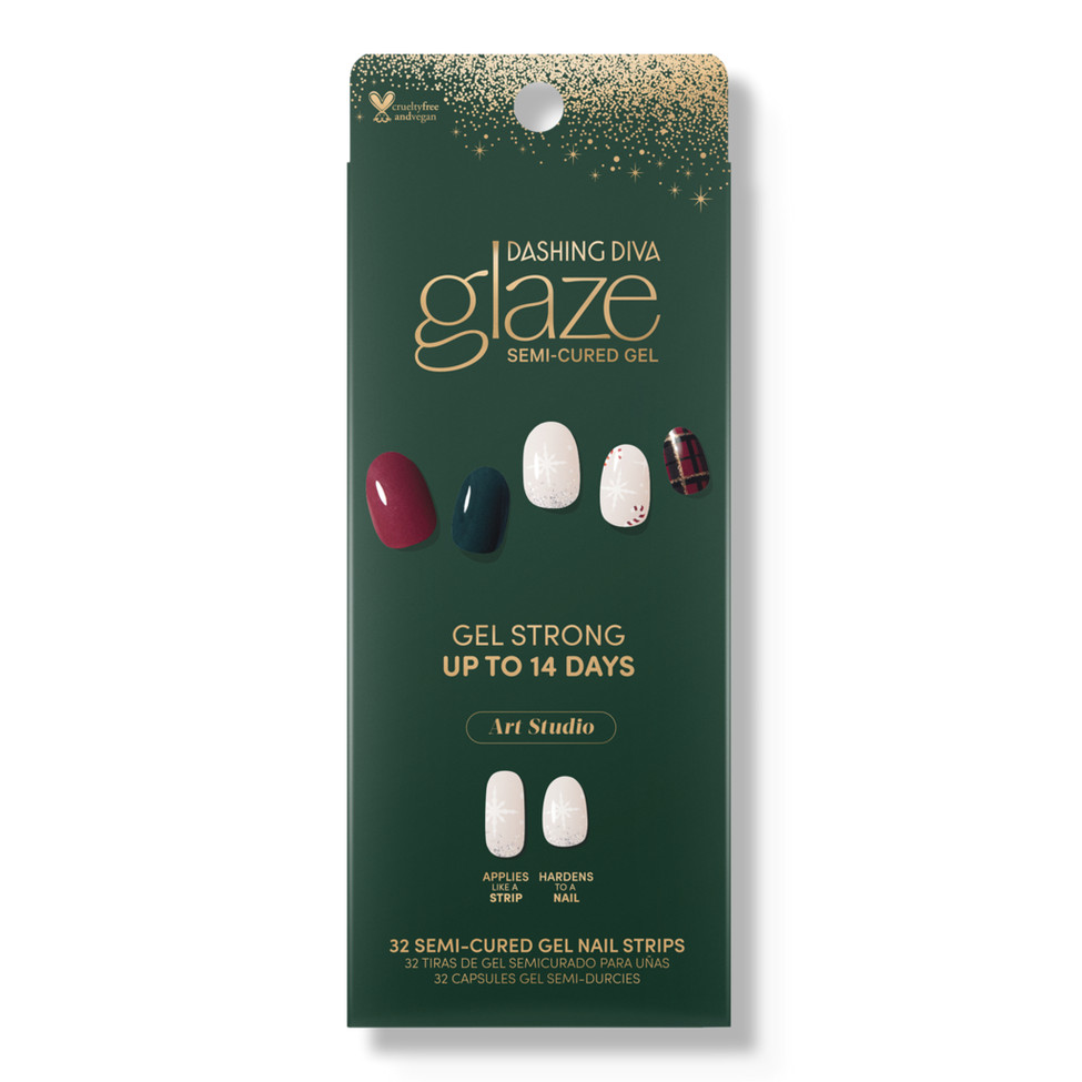 Glaze Semi-Cured Gel Art - Cozy Pajamas | Ulta