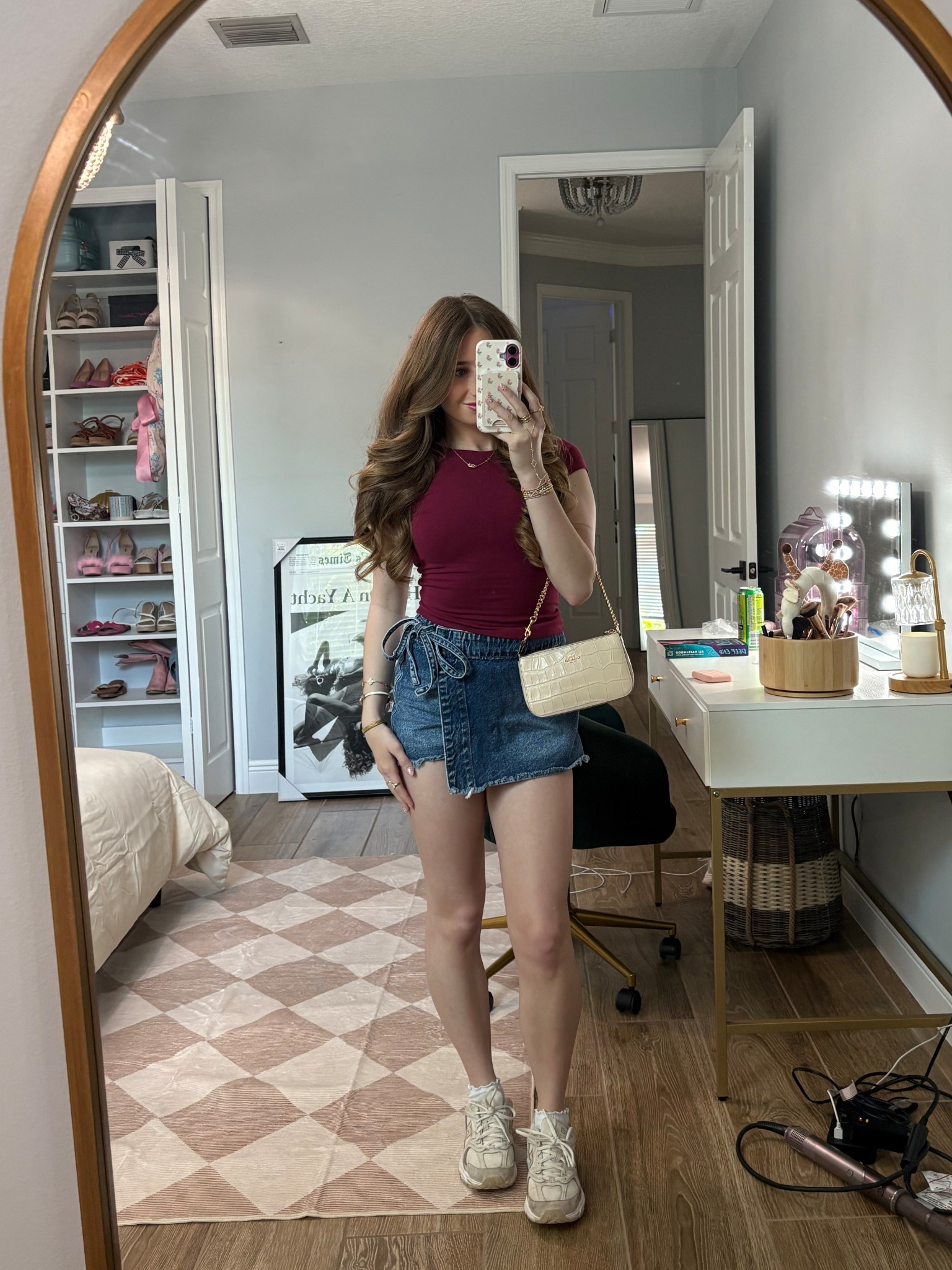 FIRST FIT CHECK BACK HOME!!

#LTKPetite #LTKFindsUnder50 #LTKootd