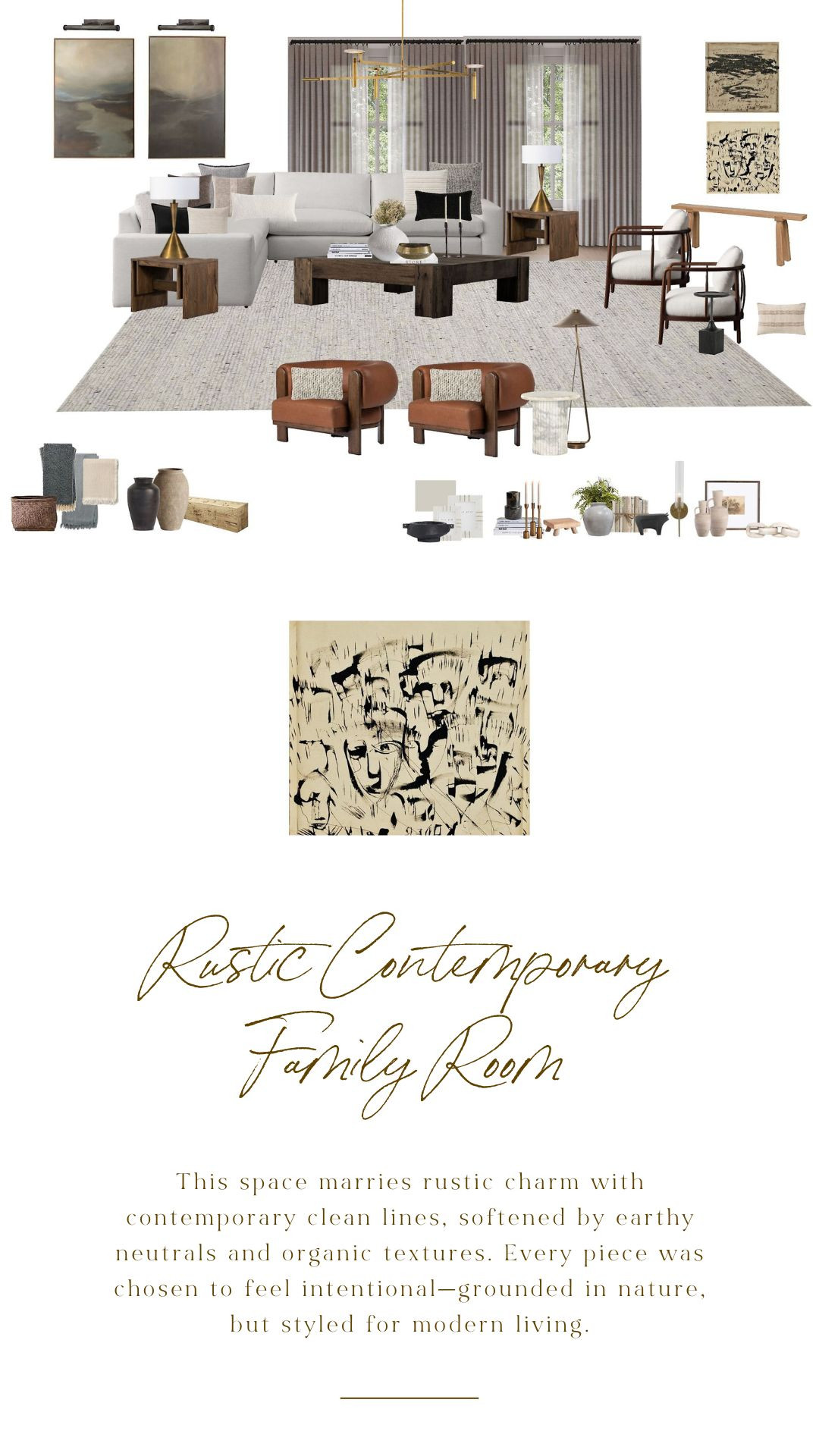 Use code PEGGYH20 for 20% off all Scout & Nimble items //
Cozy and expansive ✨ This Rustic Contemporary family room proves that layered seating, custom drapery, and the right rug size make all the difference. Shop the look to recreate this organic, modern feel in your own home. 🖤
#ShopTheLook #FamilyRoomDesign #RusticContemporary #PeggyHaddadInteriors

 

 #LTKHome #LTKFindsUnder100 #LTKStyleTip