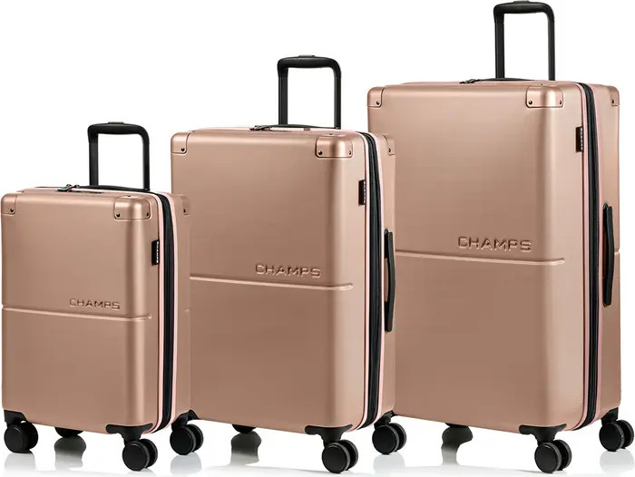CHAMPS Earth 3-Piece Wheeled Luggage Set | Nordstromrack | Nordstrom Rack