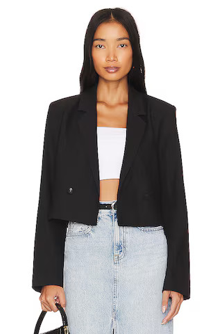 Steve Madden Kourtney Jacket in Black from Revolve.com | Revolve Clothing (Global)