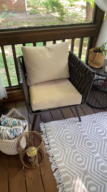 Getting my outdoor space ready for the warmer weather! Loving my boho screened in porch patio space, it’s so simple yet peaceful!

Outdoor decor | patio refresh | screened in porch | boho decor | summer vibes 

#LTKSaleAlert #LTKHome