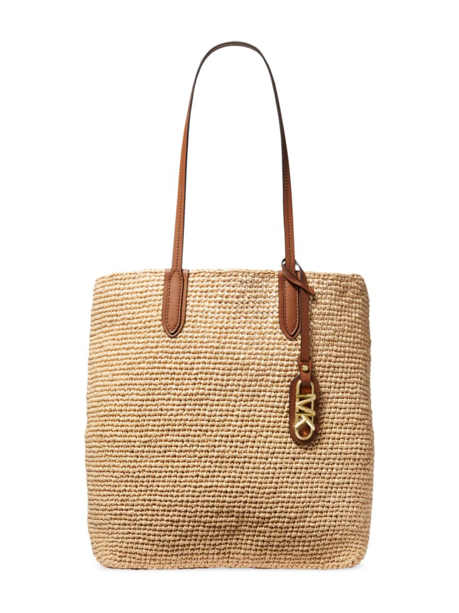 Large Eliza Raffia Tote Bag | Saks Fifth Avenue