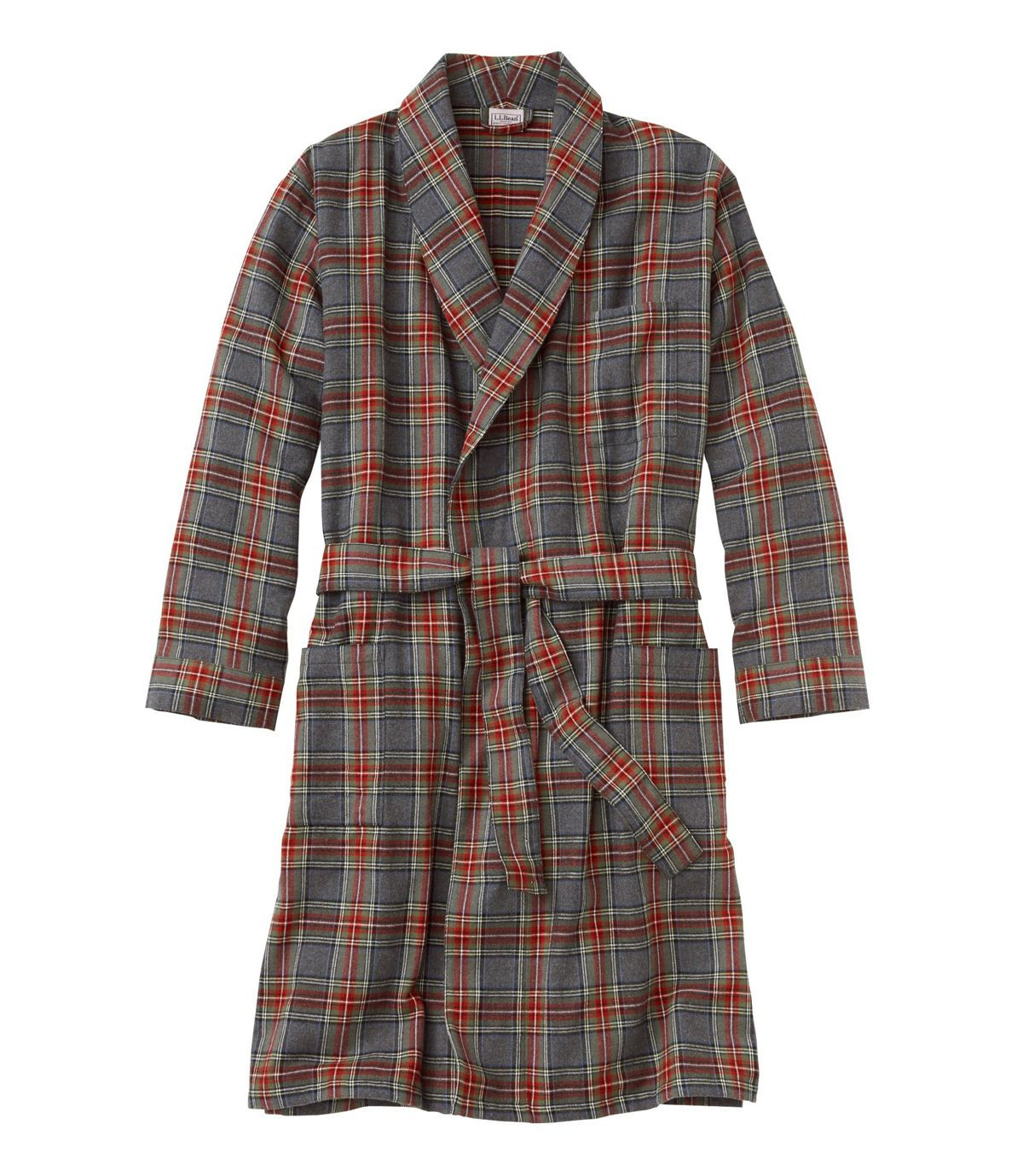 Men's Scotch Plaid Flannel Robe | L.L. Bean