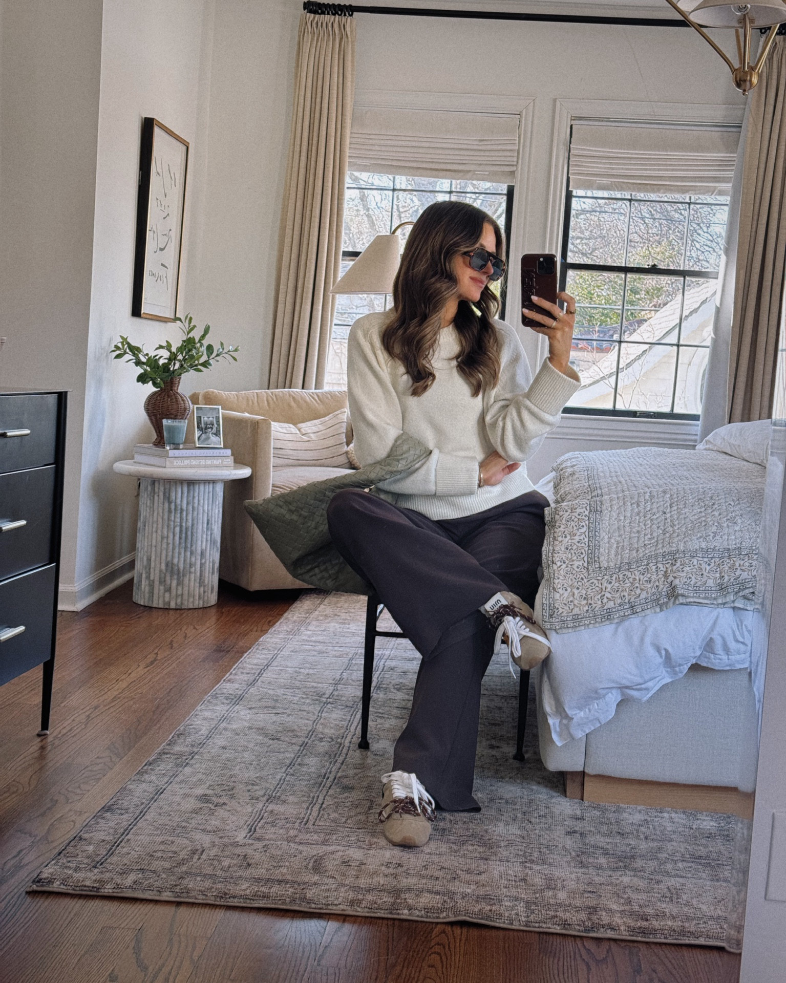 OOTD - running errands before preschool pick up
Sweater & pants size small

#LTKmomlife #LTKdayinmylife #LTKootd