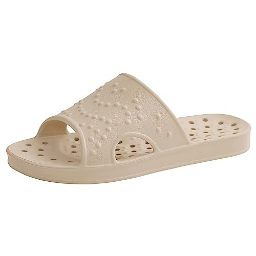 shevalues Shower Shoes for Women with Arch Support Quick Drying Pool Slides Lightweight Beach San... | Amazon (US)