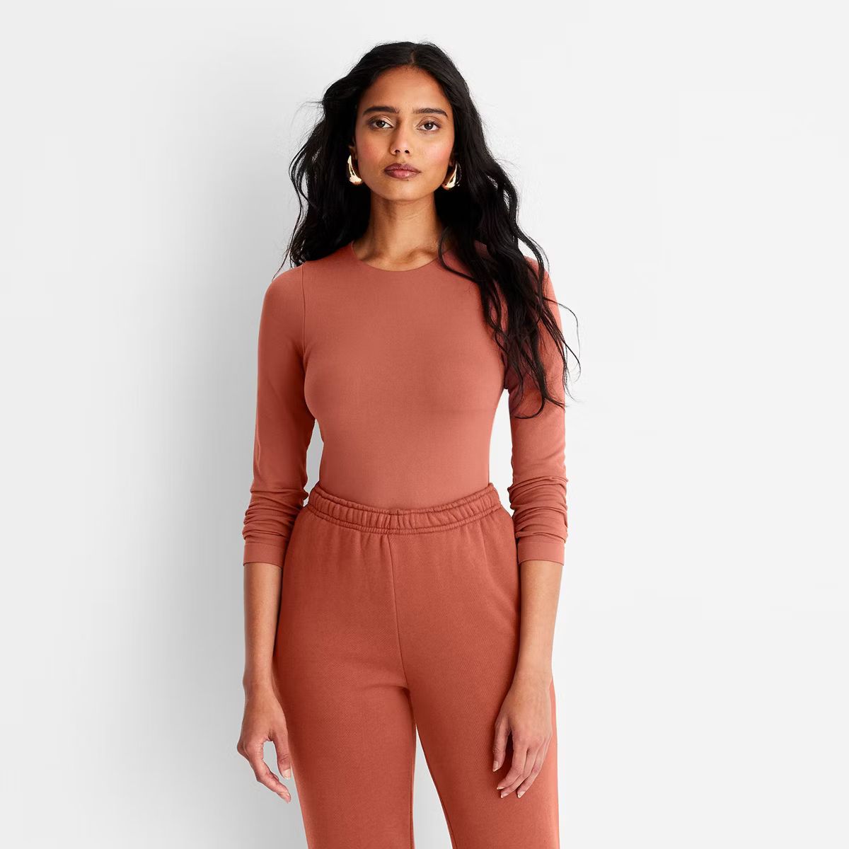 Women's Long Sleeve Seamless Bodysuit - A New Day™ | Target