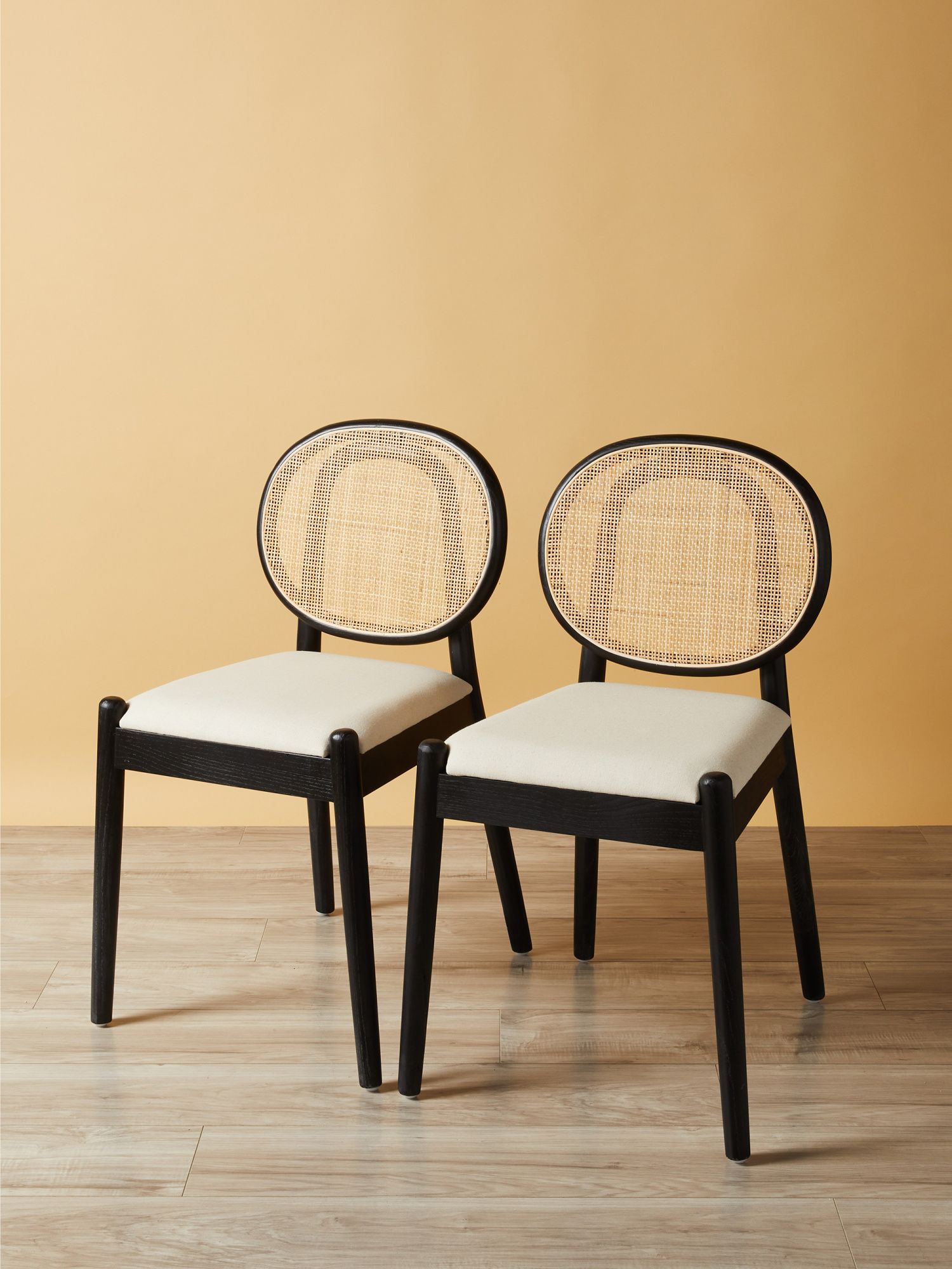 2pk 34in Amelie Rattan Dining Chairs | Q2 Boost | HomeGoods | HomeGoods